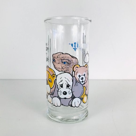 Vintage 1982 ET Pizza Hut Collectors Glasses - Picture 2 of 6